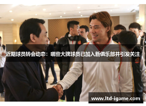 近期球员转会动态：哪些大牌球员已加入新俱乐部并引发关注